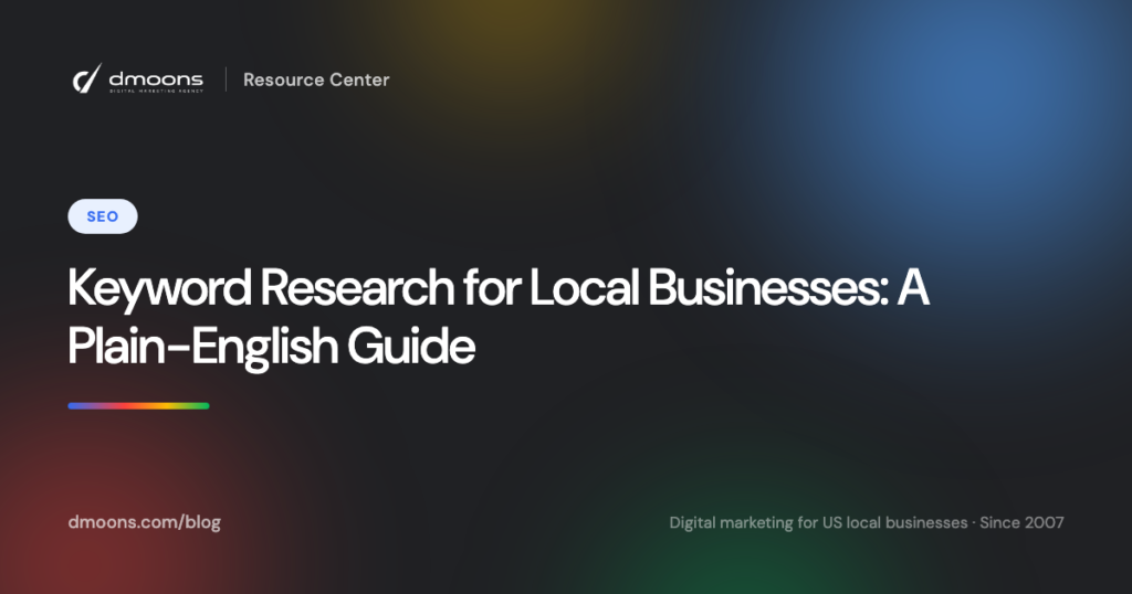 Keyword Research for Local Businesses: A Plain-English Guide